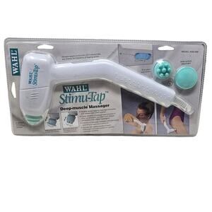 Deadstock Vintage 90s Discontinued Wahl Stimu-Tap Deep Muscle Messager Plug